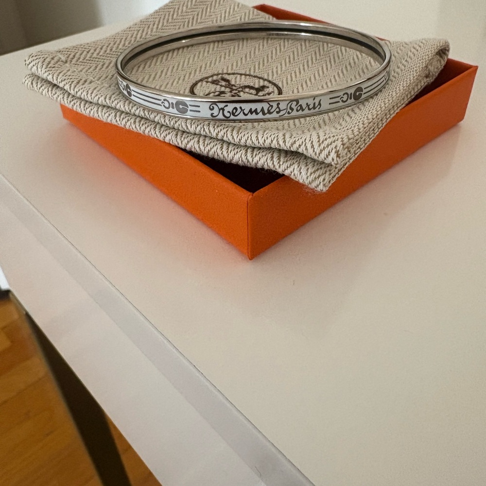 Hermes Silver Uni Bracelet